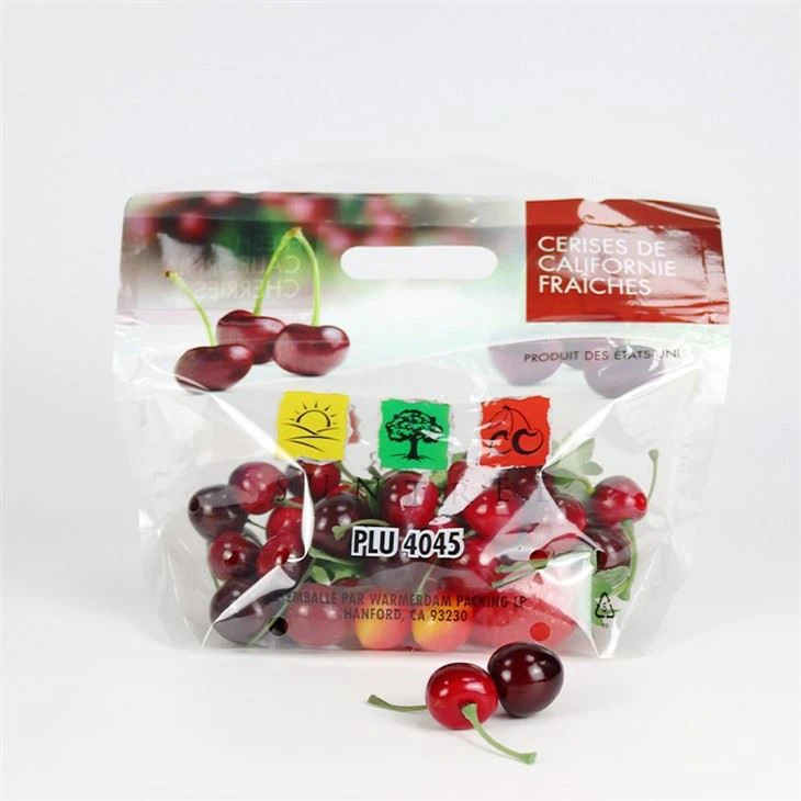 Customizable Transparent Fruit Self-sealing Bags