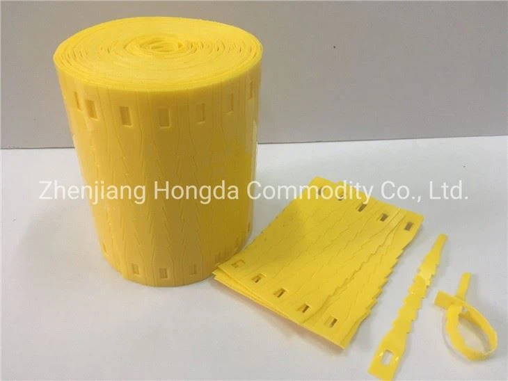 High Temperature Resistance PE Plastic Reusable Fish Bone Ties