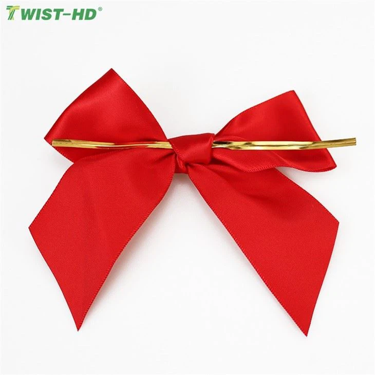 Twist Tie Ribbon Bows
